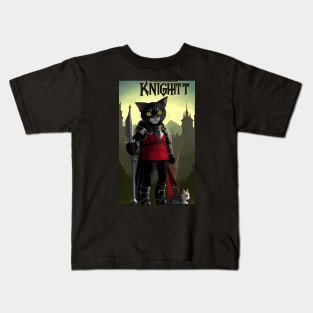 Cat knight Kids T-Shirt